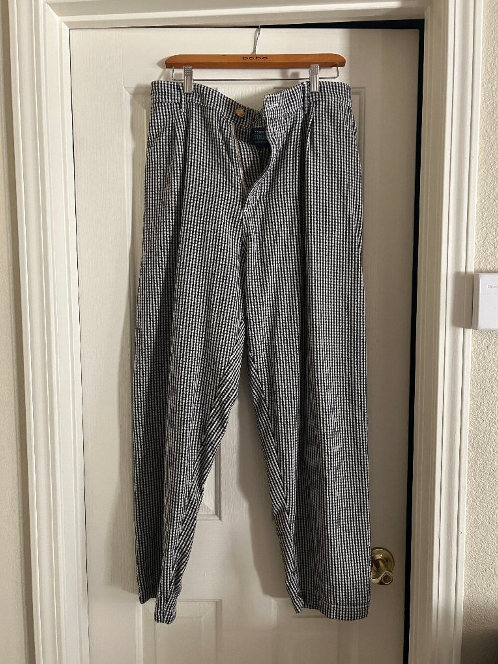 Big Bud Press Checkered Trousers